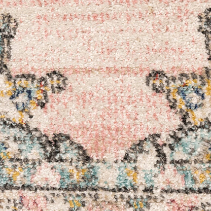 Teppich ARBIZU Indoor und Outdoor Vintage-Design 80x150cm